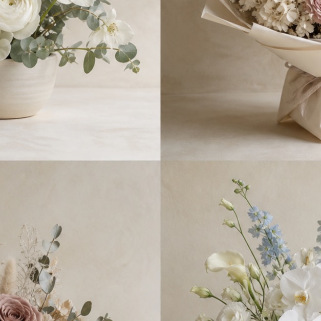 The quiet language of white flowers